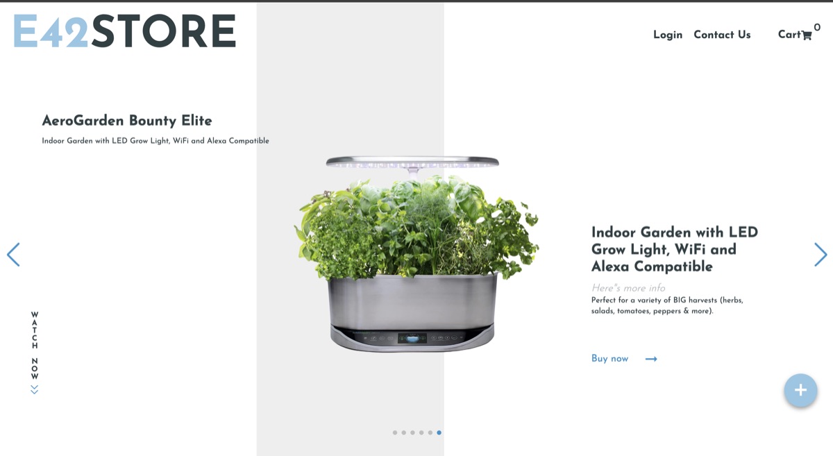 E42 Store eCommerce project preview